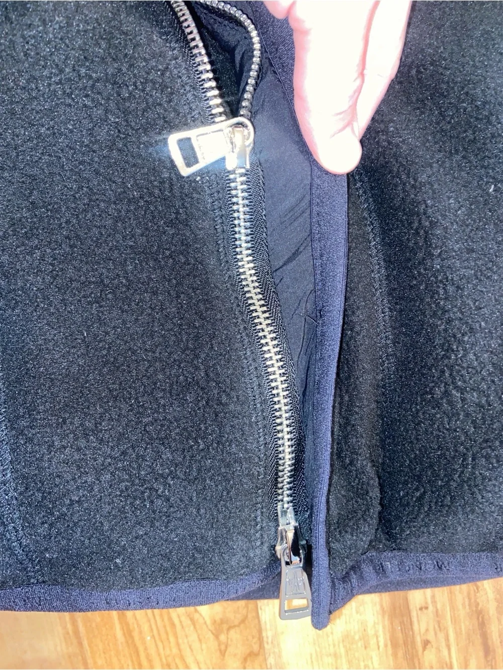 Moncler Feyder Panelled Fleece and Quilted Shell Hooded Down Jacket